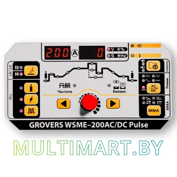 Сварочный аппарпат Grovers WSME-200W AC/DC Pulse картинка 2
